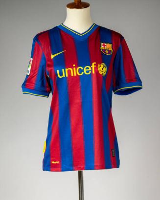 #6 Barcelona Home Youth Soccer Jersey