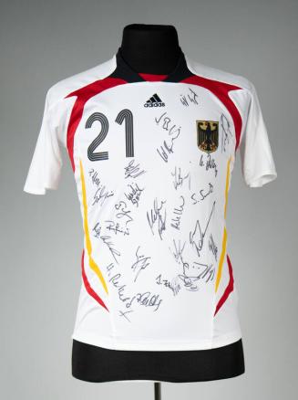 Autographed German Women's National Olympic Team Soccer Jersey