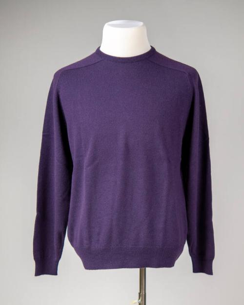 Purple Cashmere Sweater