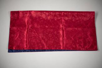 Red and Blue Silk Gift Wrap