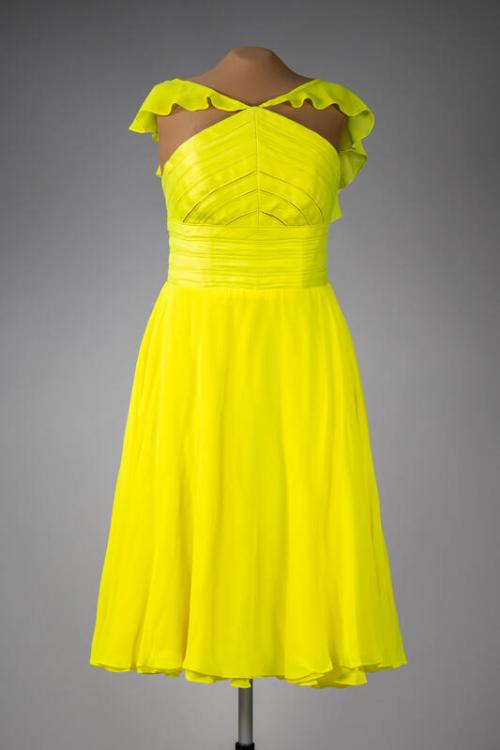 Yellow Halter Dress