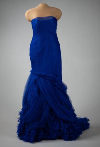 Cobalt Blue Evening Gown