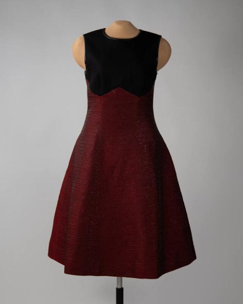 Black and Ruby Dress