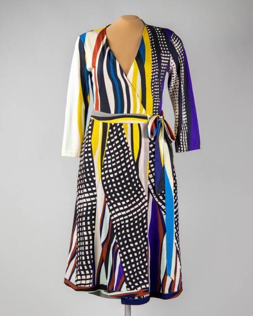 Multicolor Pattern Dress