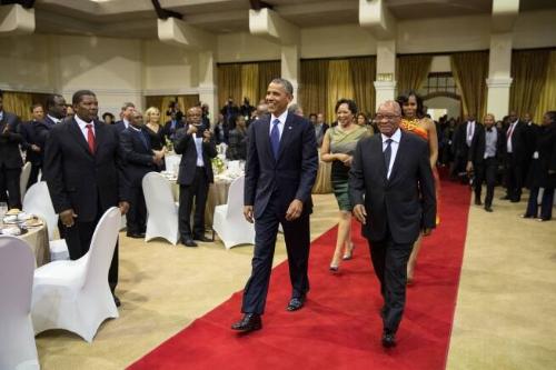 Image courtesy of the Barack Obama Presidential Library, President Barack Obama and First Lady …