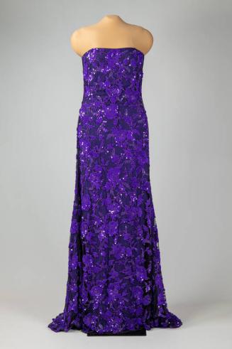 Purple Evening Gown