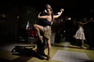 Image courtesy of the Barack Obama Presidential Library, President Barack Obama dances the tang…