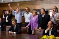Image courtesy of the Barack Obama Presidential Library, Prime Minister David Cameron of the Un…