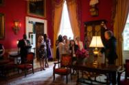 Image courtesy of the Barack Obama Presidential Library, First Lady Michelle Obama and White Ho…