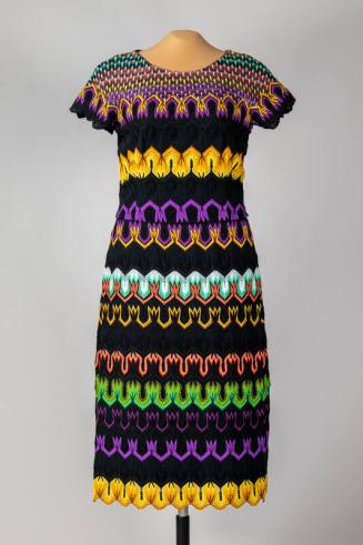 Multicolor Knit Dress