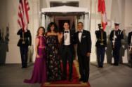 Image courtesy of the Barack Obama Presidential Library, President Barack Obama and First Lady …