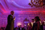Image courtesy of the Barack Obama Presidential Library, President Barack Obama delivers remark…