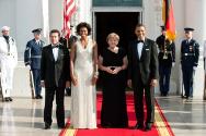 Image courtesy of the Barack Obama Presidential Library, President Barack Obama and First Lady …