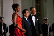 Image courtesy of the Barack Obama Presidential Library, President Barack Obama and First Lady …