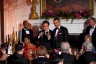 Image courtesy of the Barack Obama Presidential Library, President Barack Obama and President H…