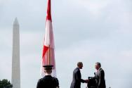 Image courtesy of the Barack Obama Presidential Library, 
President Barack Obama and Prime Min…