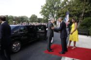 Image courtesy of the Barack Obama Presidential Library, President Barack Obama and First Lady …