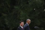 Image courtesy of the Barack Obama Presidential Library, President Barack Obama delivers remark…