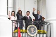 Image courtesy of the Barack Obama Presidential Library, President Barack Obama, First Lady Mic…