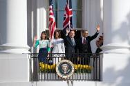 Image courtesy of the Barack Obama Presidential Library, President Barack Obama and First Lady …