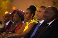 Image courtesy of the Barack Obama Presidential Library, President Barack Obama, First Lady Mic…