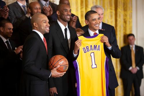 Image courtesy of the Barack Obama Presidential Library, President Barack Obama hosts the 2009 …