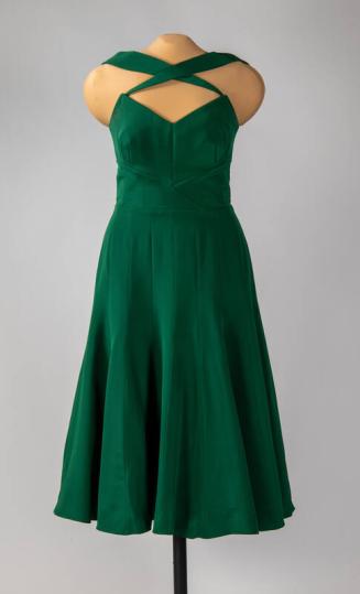 Emerald Flare Dress