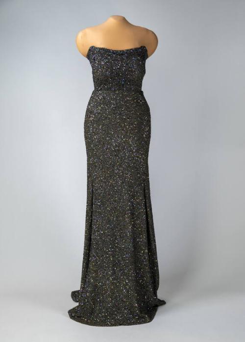 Sequin Twilight Evening Gown