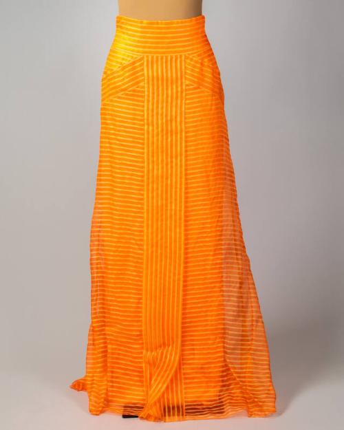 Tangerine and Yellow Skirt