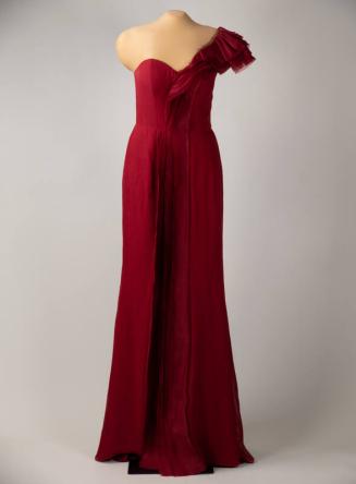 Scarlet Evening Gown