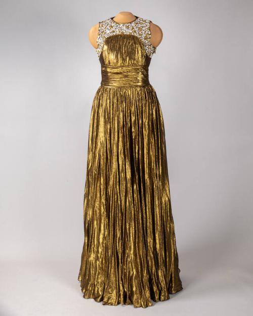 Gold Evening Gown