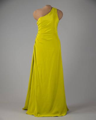 Chartreuse Evening Gown