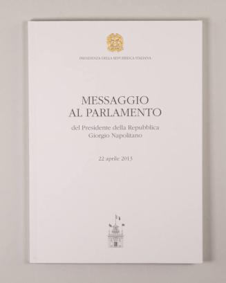 Messaggio Al Parlamento