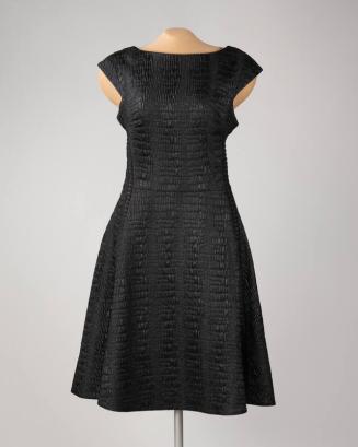 Black Textured Dress