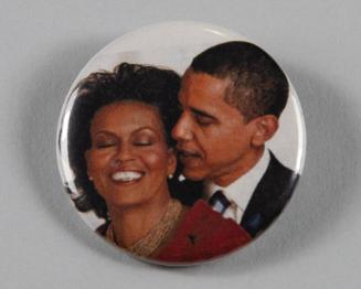 President Barack Obama and First Lady Michelle Obama Button