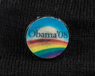 Obama '08 Rainbow Pin