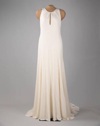 White Evening Gown