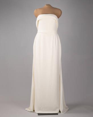 White Evening Gown