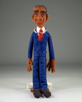 President Obama Doll With Friendship Bracelet