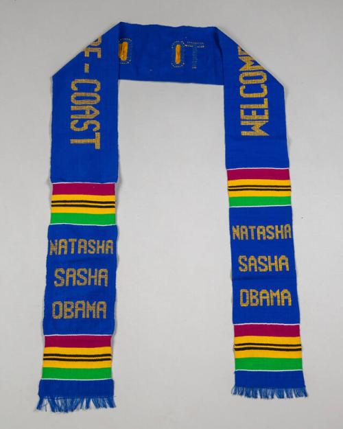 Hand Woven Kente Stole for Sasha Obama