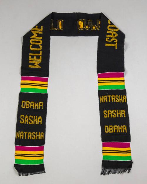 Hand Woven Kente Stole for Sasha Obama