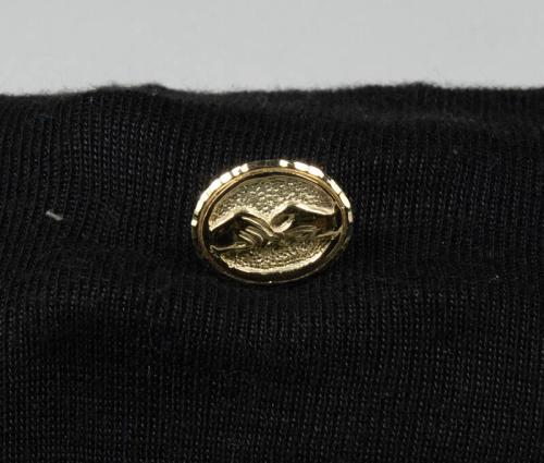 Liberian Snap Handshake Lapel Pin