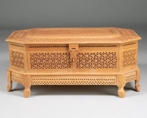 Lattice Sandalwood Box