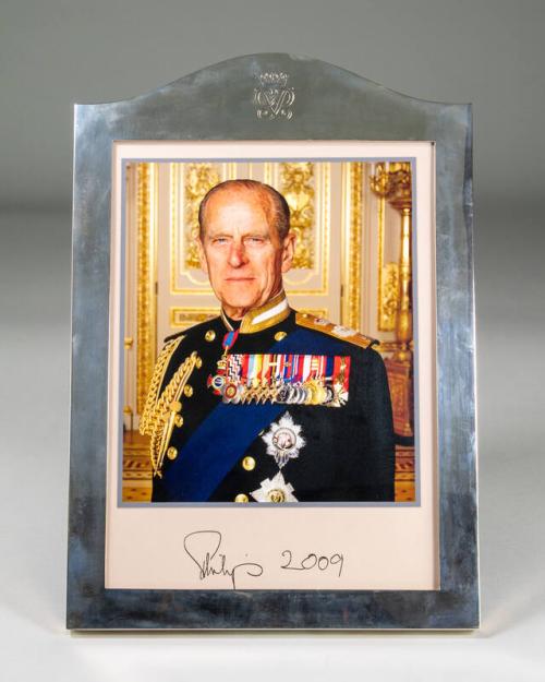 Framed Photograph of Prince Philip