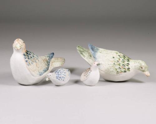 Raku Ware Birds