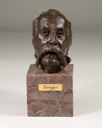 William Saroyan Bust