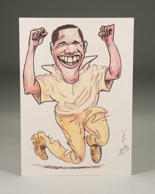 President Obama Caricature