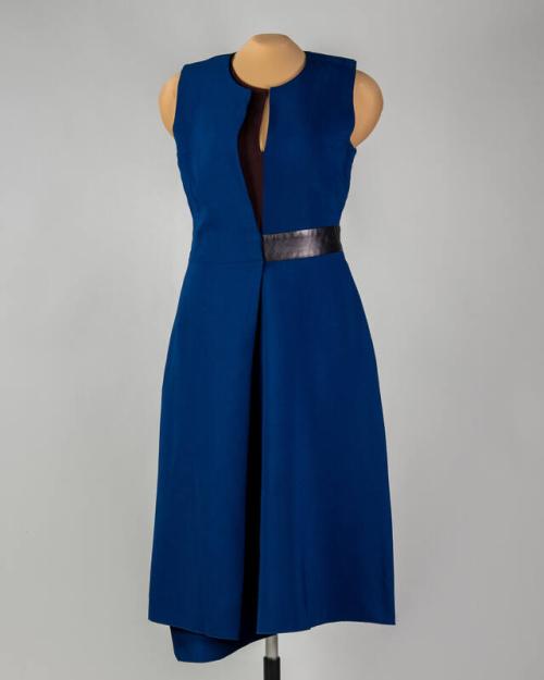 Dark Blue Sheath Dress