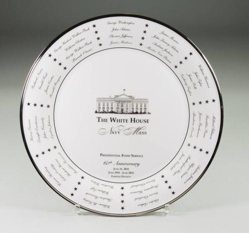 Navy Mess 60th Anniversary Plate