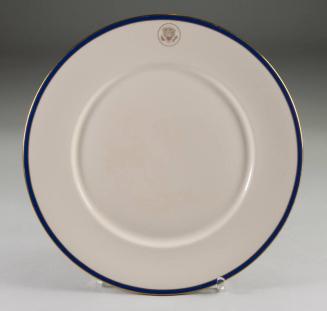 2009 White House Mess Dinner Plate